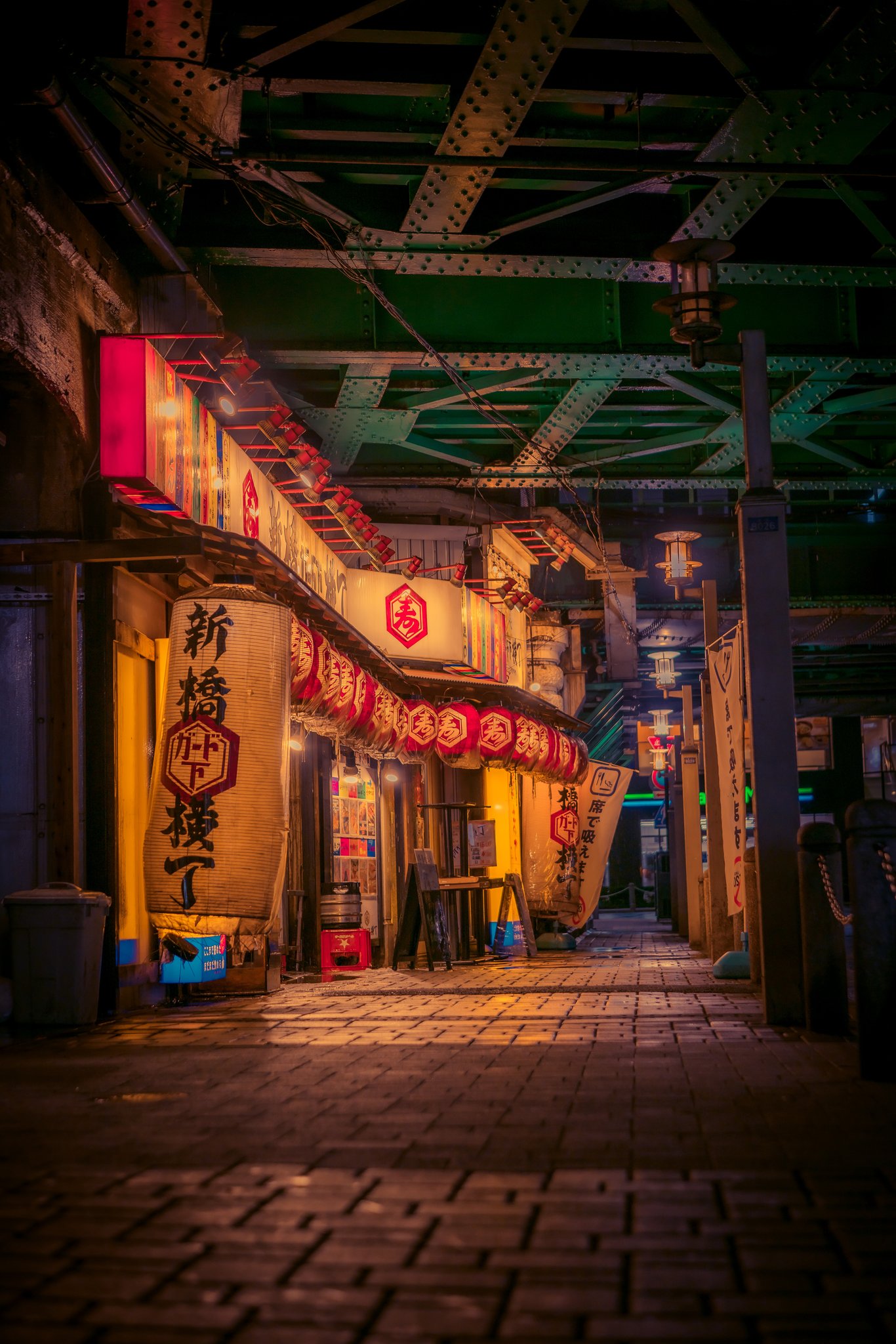 Asakusa night alley — lantern nostalgic Tokyo street photography