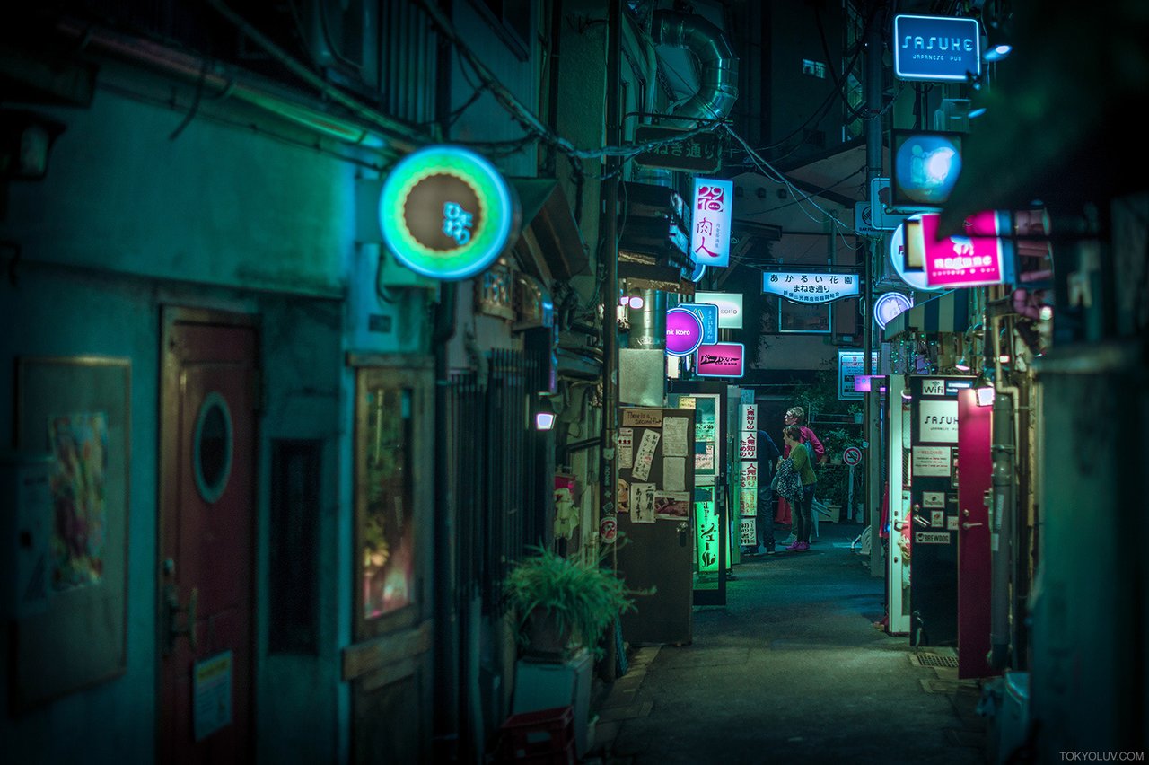 Tokyo hidden bar alleys alternatives to Golden Gai