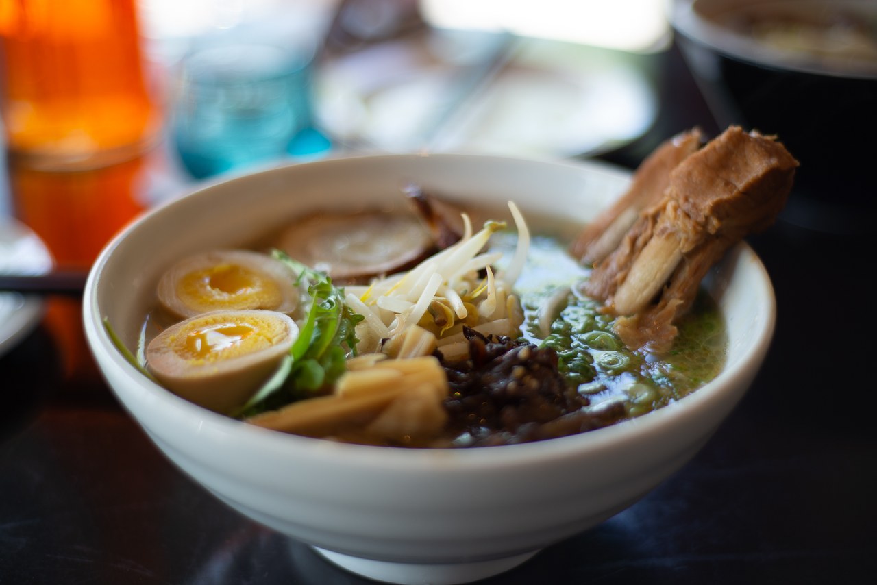Ramen bowl Tokyo — late night noodles