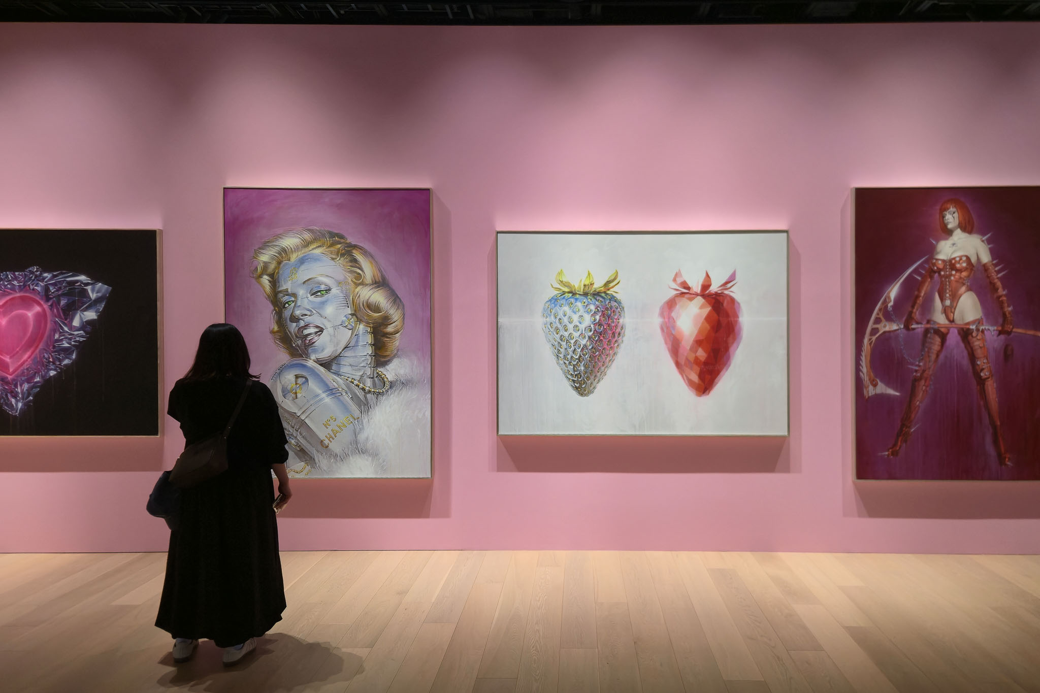 Sorayama exhibition gallery room — Creative Museum Tokyo 2026